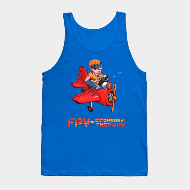 FPV - airphobia therapy Tank Top by Shaggy_Nik